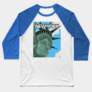 New York Liberty Baseball T-Shirt